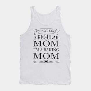 I AM A BAKING MOM Tank Top